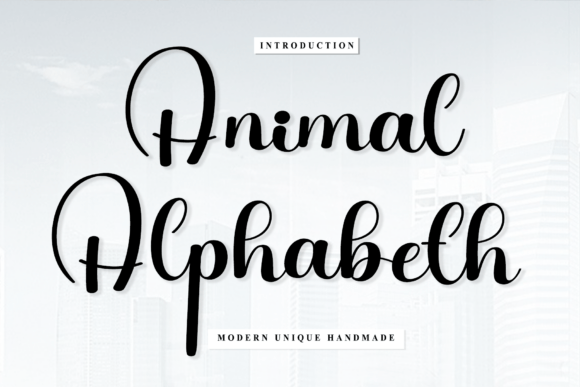 Animal Alphabeth: The Font That Elevates Your Campaigns