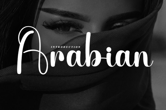 Arabian: A Beautiful Script Font for Handmade Creators