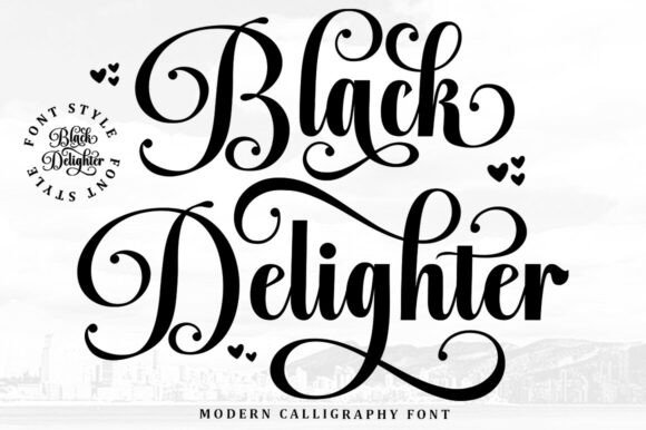 Black Delighter: The Font That Elevates Your Campaigns