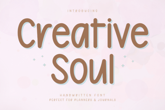 Creative Soul Font: A Perfect Match for Handmade Crafters