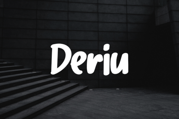 Deriu: A Versatile Font for Modern Branding