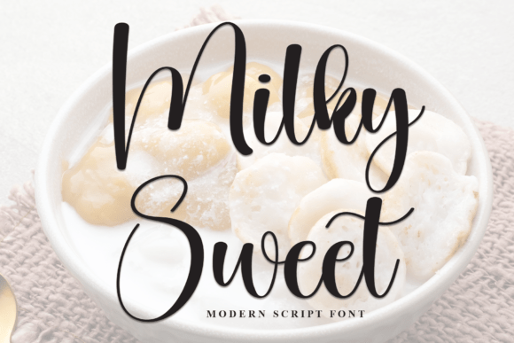 Font That Speaks Volumes: Milky Sweet for Branding