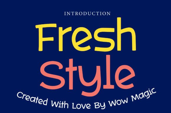Fresh Style: A Font That Elevates Your Brand