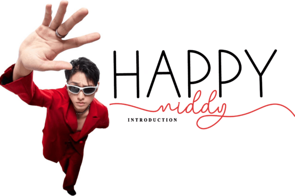 Happy Middy: The Script Font That Elevates Your Digital Brand