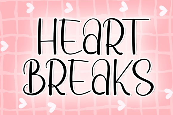 Heart Breaks Font: A Timeless Script for Branding Success