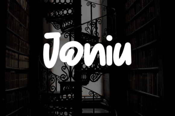 Joniu: A Font That Breathes Life into Every Craft Project
