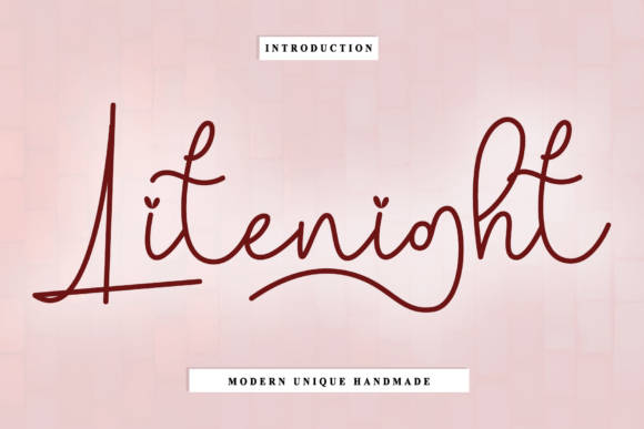 Litenight: A Timeless Font for Branding That Speaks Volumes