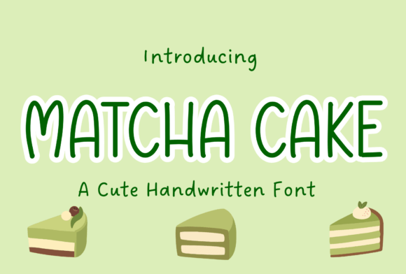 Matcha Cake: The Font That Boosted My Bakery’s Brand