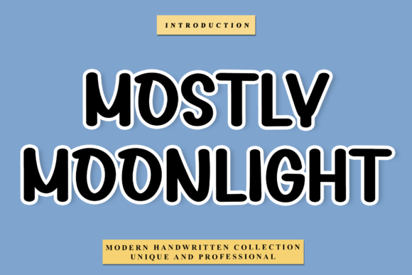 Mostly Moonlight: The Font That Elevates Your Brand