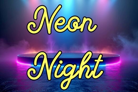 Neon Night: A Font That Lights Up Your Brand
