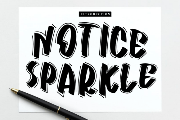 Notice Sparkle: A Timeless Script Font for Editorial Design