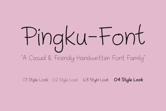 Pingku Script: A Font That Adds Warmth to Your Brand