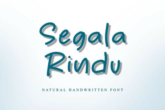 Segala Rindu: A Font That Speaks with Heart