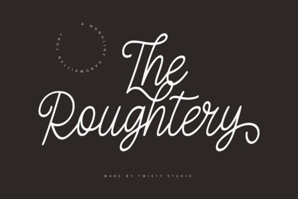The Roughtery: A Font for Modern Branding and Digital Creativity