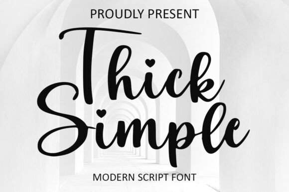 Thick Simple: A Font That Elevates Your Brand