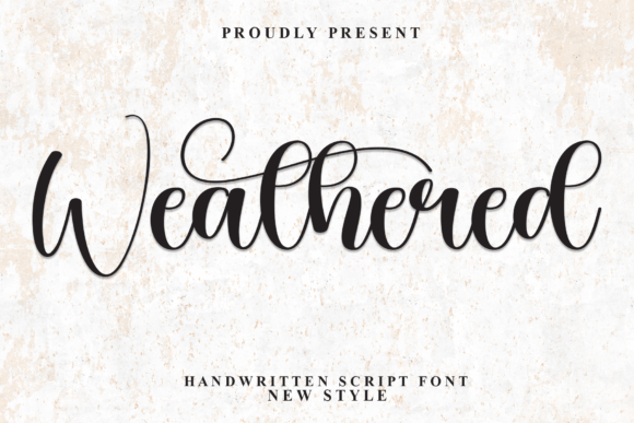 Weathered: A Timeless Script Font for Digital Design